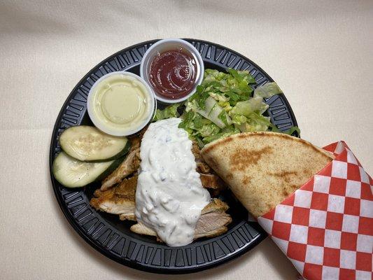 Chicken Shawarma Plate