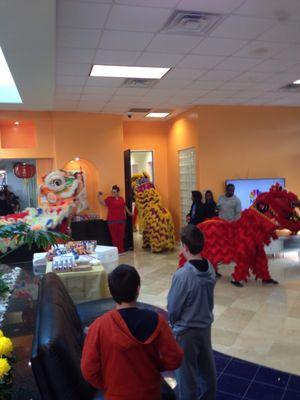 When your dentist office celebrates Chinese New Year