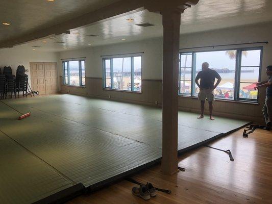 Judo at the Veterans' Memorial Building