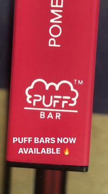 Puff bar AVAILABLE NOW