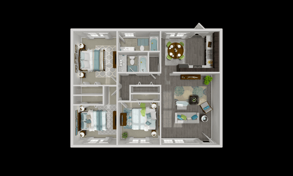 3x2 Floor Plan