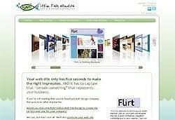 Little Fish Studios Web Design