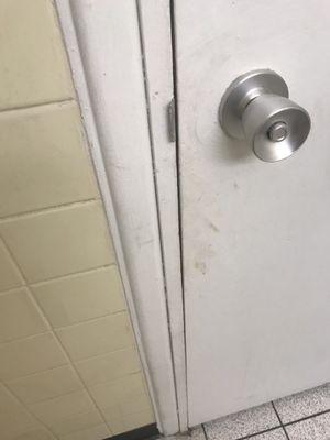 Bathroom door