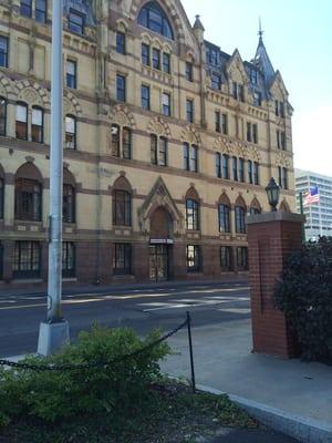 Bank of America. Corner of James Street and N. Salina street.