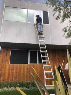 For the best install & repair of your window screens or screen doors, call the #1 mobile screen service in L.A., Action LA Mobile Screens!