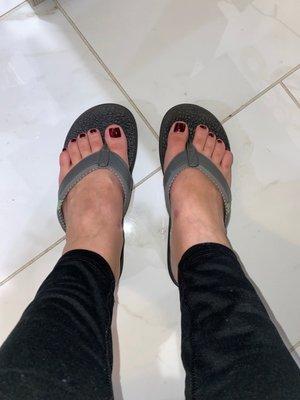 After my pedi