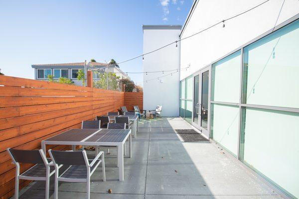 Mesa Teen Center courtyard