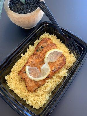 Salmon & rice