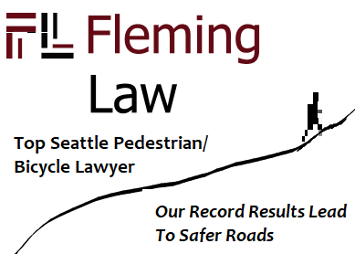 Fleming Law - Top Seattle Pedestrian and Bicycle Lawyer, She's The Best for Bicyclists and Pedestrians. Making Roads Safer for All.