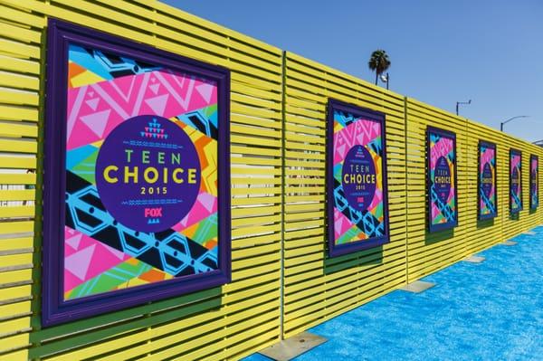 Teen Choice VIP Tent 2015 PC: 2me Studios for YourBash!