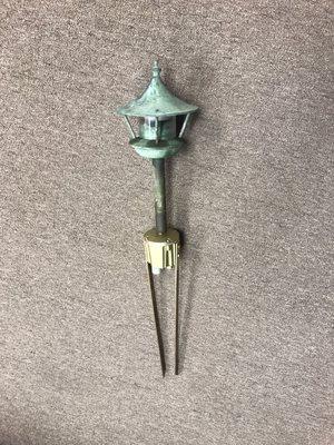 Fancy pants brass fixture on new brass in grade box