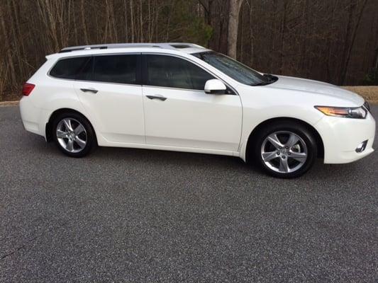 Tinted Windows on my TSX Sport Wagon.  LOOKS GREAT!!!