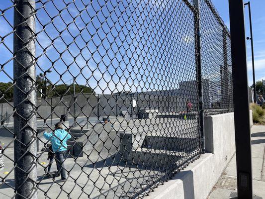 Building and skate park