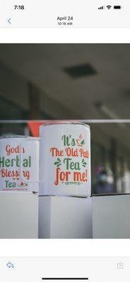 Get your personal insulated cup for The Old Path Tea... God's Herbal Blessing Tea