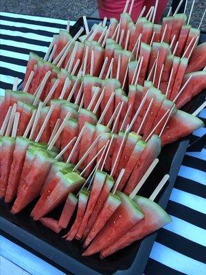 Watermelon pops