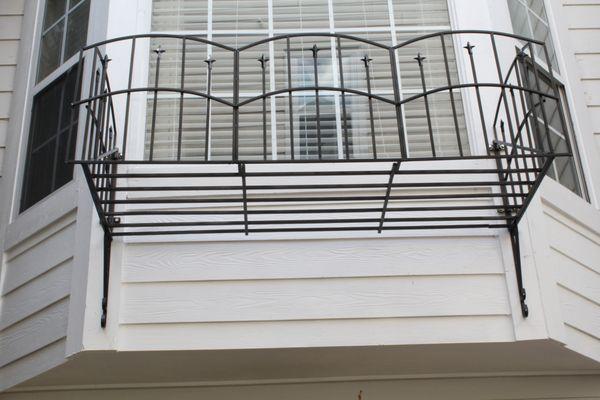 Custom balconies give an escape to the enjoyment of the outdoors. They give an experience outside of just looking out a window.