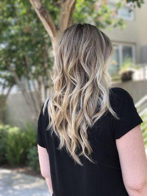 Baby lights and balayage