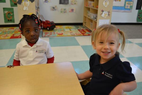 Lifelong friendships start early at Cresthill Academy!