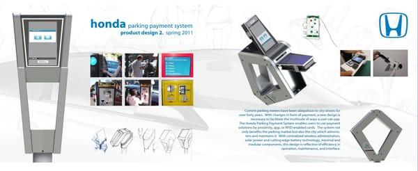 Product Design & Development:  SFTMA Parking Payment System