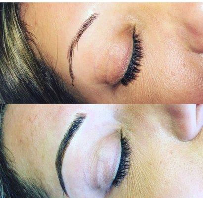 Microblading Before & After