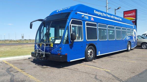 CIty Transit Bus Delivered to Chicago, IL