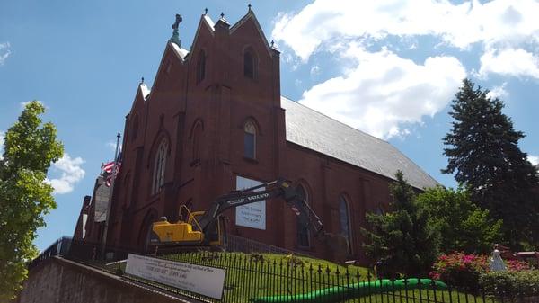 Historic St. Mary's church project, Lancaster PA