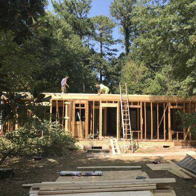 Converting 1950s ranch home into 2-story cottage