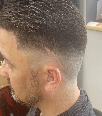 Med bald fade