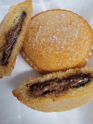 Deep-fried nutella or pb&j sandwiches. Yum!