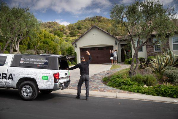 Smart Cap installed on our Ekoterra Pest Control Trucks.