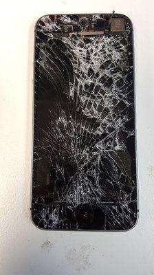 We fix smartphones like this one and worse!