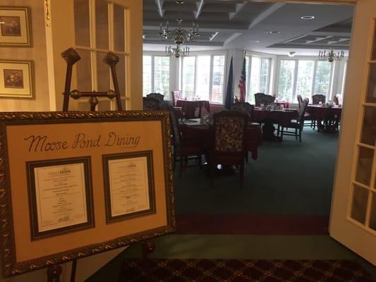 Moose Pond Dinning Room