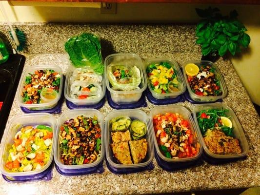 Meal planning and preparation for clients