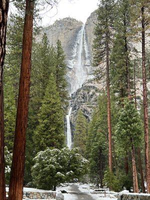 Upper & lower Yosemite Falls