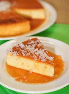 coconut flan