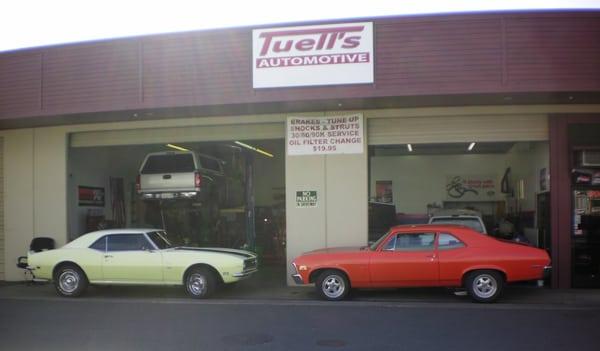 Tuell's Automotive you'r classic car repair shop, We service all makes and models. GM is our specialty