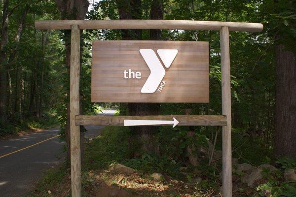 Look for our Y logo Sign to Access our Parking Lot