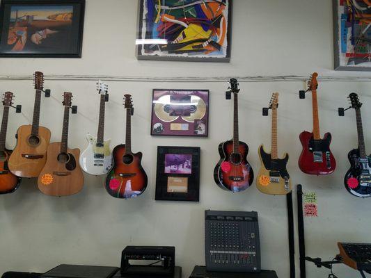 Guitars galore