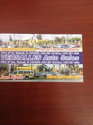 Versalle Auto Sales