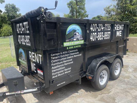 10 Yard Dumpster Drop off in Apopka