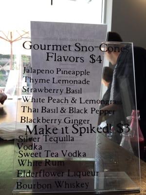 Should I get a tequila snow cone??