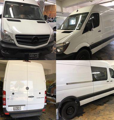 20% all 4 window mercdes sprinter 2018