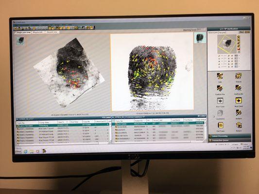 Automated Fingerprint Identification System