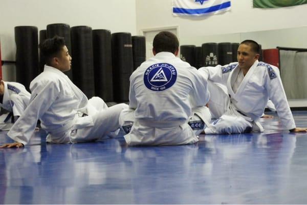 Discussing the importance of position over submission!