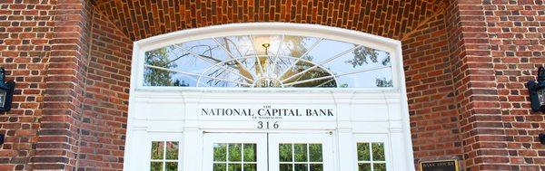 National Capital Bank's Main Office located on Capitol Hill.