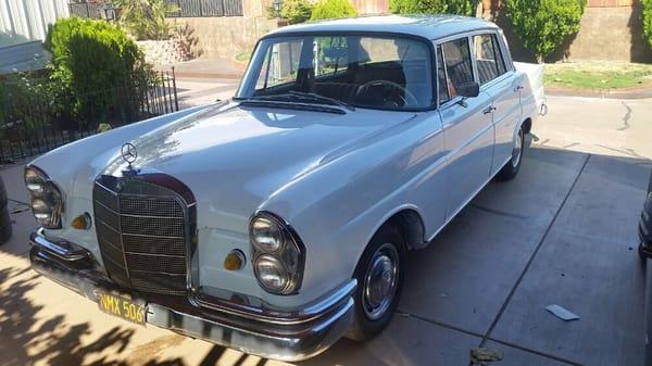 Looking fresh! So nice. 1964 mercedes