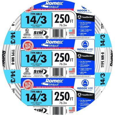 Southwire Romex Cable 14/3