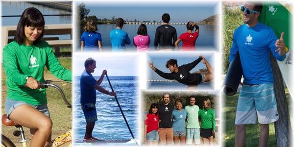 We feature Be Maui UPF30 sun protection tees for the whole family.