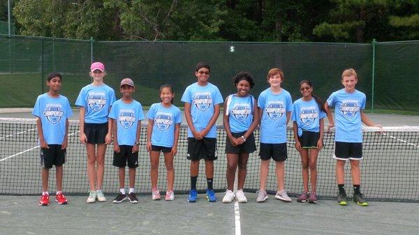 ELCC Junior USTA 14U Team  went to the State Championship this summer!