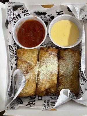 S-M-Cheesesteak Egg Rolls